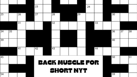 Back Muscle for Short NYT