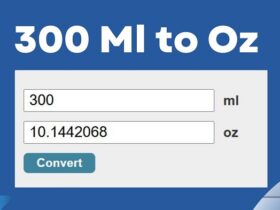 Conversion of 300 Ml to Oz