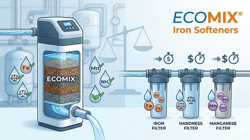 ECOMIX® Iron Softeners vs Other Iron Removal Solutions - Load to Learn