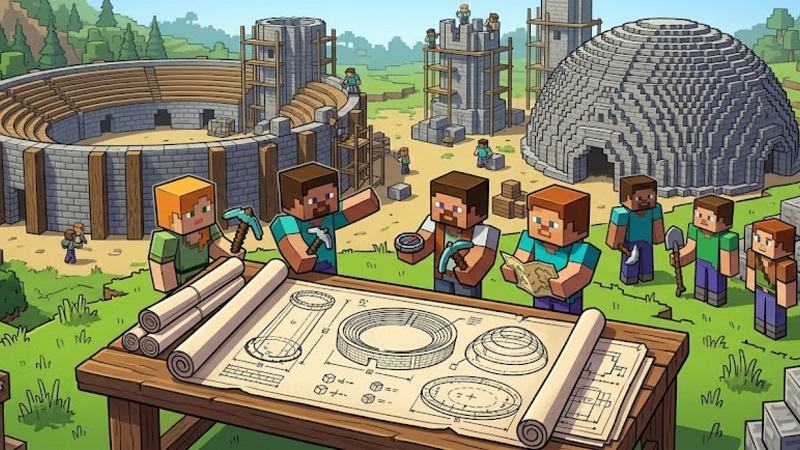 Minecraft Circle